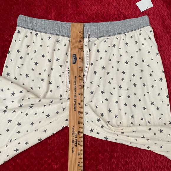Kensie Stars Print Pajama Only Pants Ivory women’s size M - Picture 5 of 10